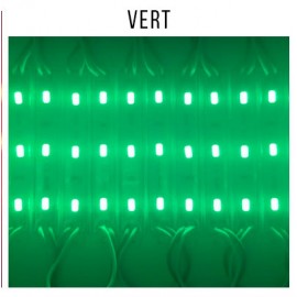 Eclairage pour enseigne à LED verte - Chaine de modules LED (20 pièces)