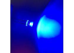 5 x Diode LED PLATE 5mm Blanche - Vert - Rose - Violet - Jaune - Bleu - Rouge - Orange